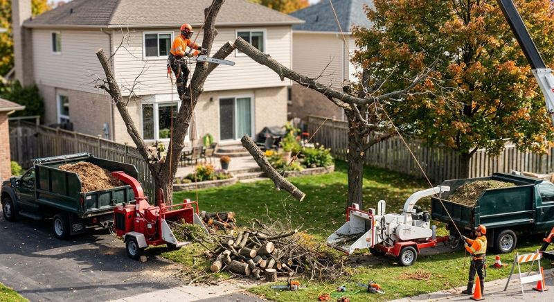 Fallen Tree Removal in Bucks County, PA